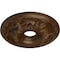 Ekena Millwork Granada Ceiling Medallion (Canopies up to 6 5/8"), 18"OD x 3 1/2"ID x 2 1/2"P, Root Beer Crackle CM18GARBC - alternate 3